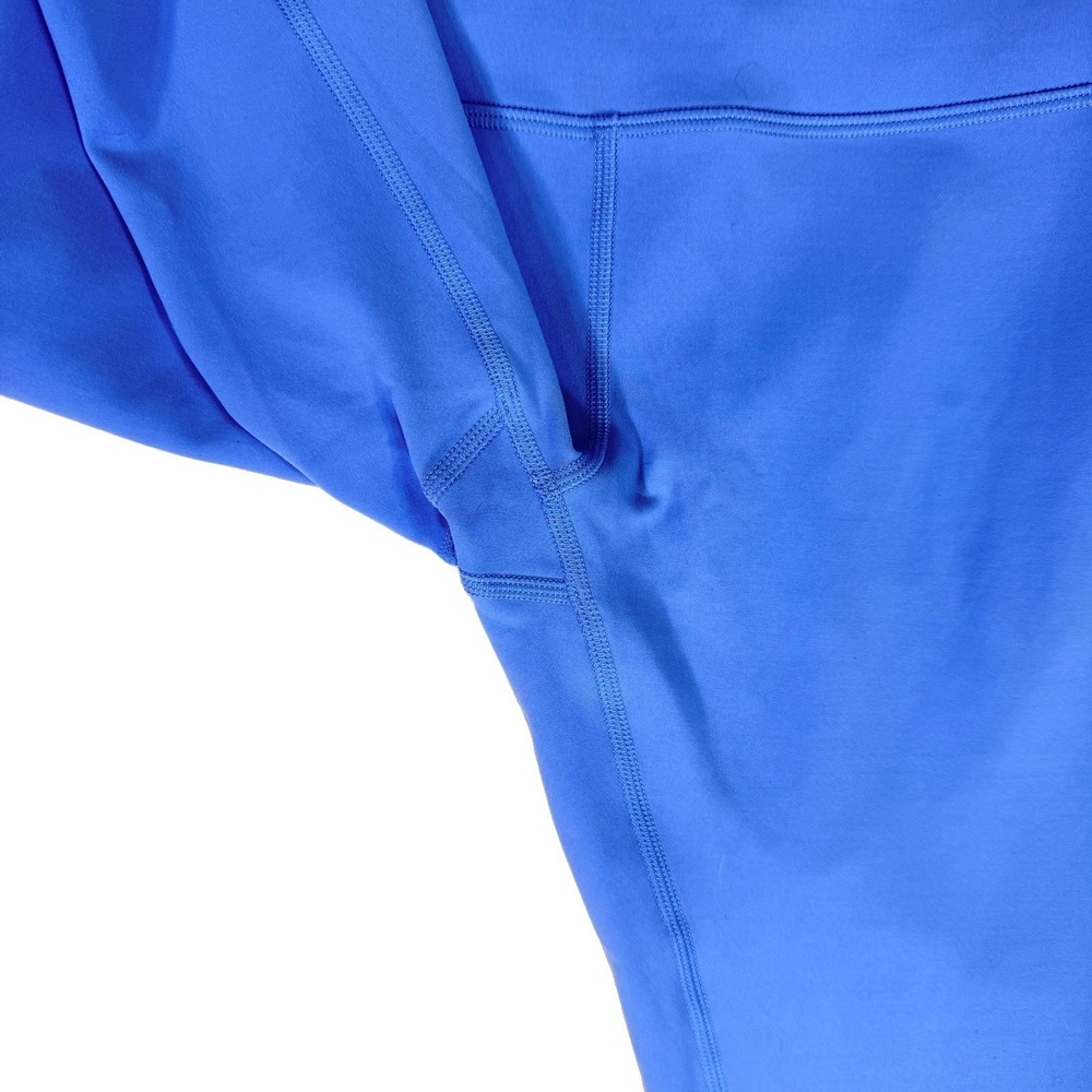 Lululemon Align High-Rise Crop 23" Leggings Blue Size 6 Nulu Yoga Waist Pocket - Picture 4 of 7